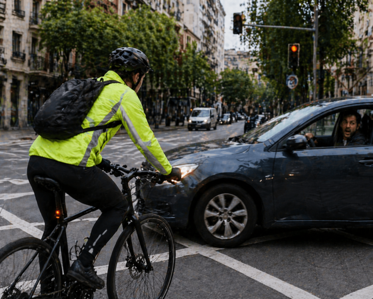 Qué Hacer Si Un Automóvil Te Corte El Paso Mientras Pedaleas