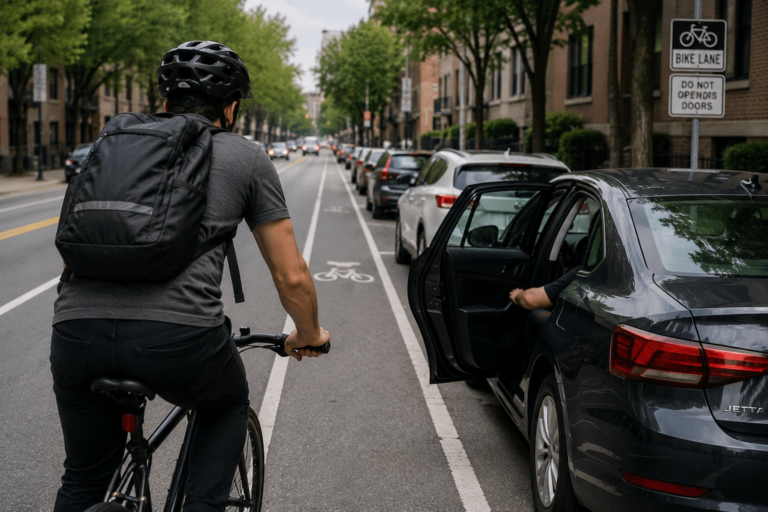 Accidentes De Bicicleta Por Puertas De Autos Estacionados