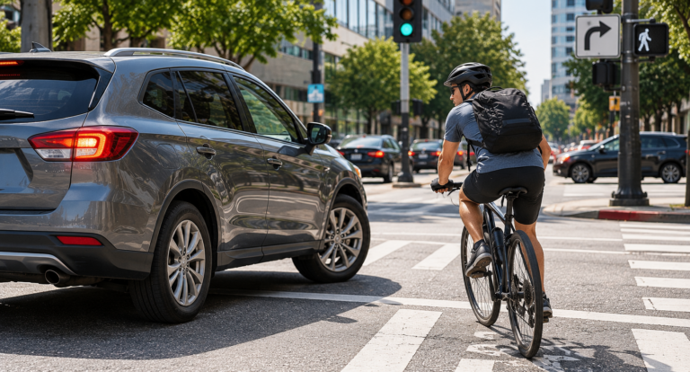 Accidentes De Bicicleta En Intersecciones Con Giros De Vehículos